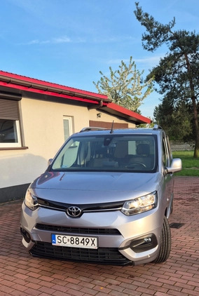 Toyota Proace City Verso cena 100000 przebieg: 103570, rok produkcji 2020 z Błonie małe 154